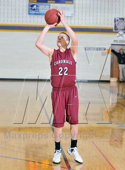 Thumbnail 1 in Prairie Farm vs. Spring Valley (Clayton Holiday Tournament) photogallery.