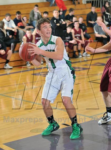 Thumbnail 1 in Prairie Farm vs. Spring Valley (Clayton Holiday Tournament) photogallery.
