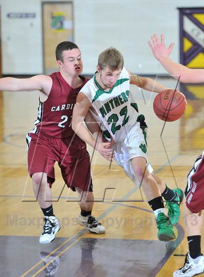 Thumbnail 1 in Prairie Farm vs. Spring Valley (Clayton Holiday Tournament) photogallery.