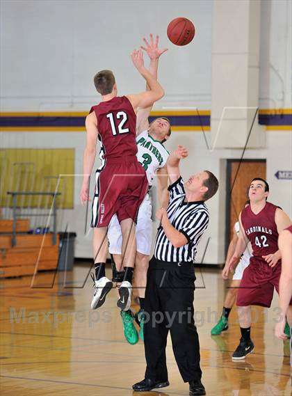 Thumbnail 1 in Prairie Farm vs. Spring Valley (Clayton Holiday Tournament) photogallery.