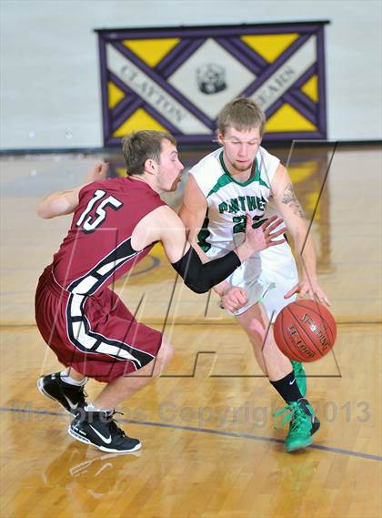 Thumbnail 1 in Prairie Farm vs. Spring Valley (Clayton Holiday Tournament) photogallery.
