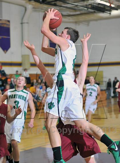 Thumbnail 2 in Prairie Farm vs. Spring Valley (Clayton Holiday Tournament) photogallery.