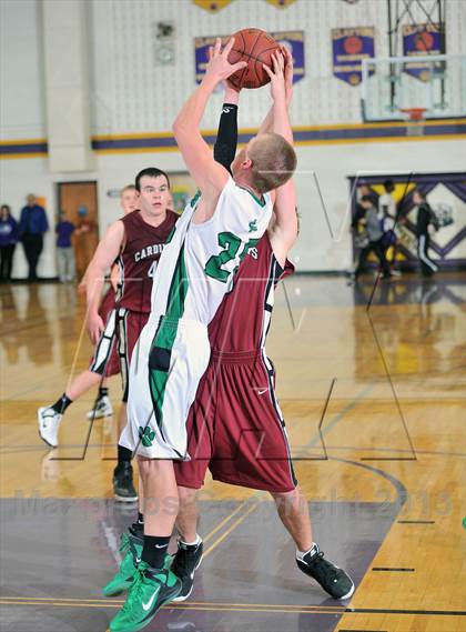 Thumbnail 2 in Prairie Farm vs. Spring Valley (Clayton Holiday Tournament) photogallery.
