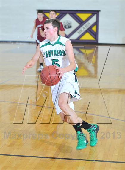 Thumbnail 3 in Prairie Farm vs. Spring Valley (Clayton Holiday Tournament) photogallery.