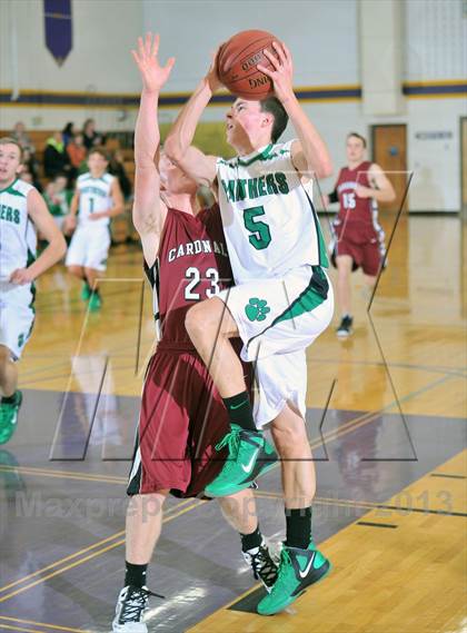 Thumbnail 1 in Prairie Farm vs. Spring Valley (Clayton Holiday Tournament) photogallery.