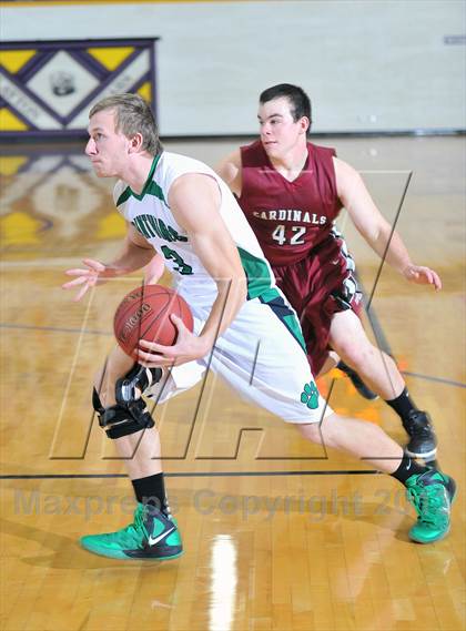 Thumbnail 1 in Prairie Farm vs. Spring Valley (Clayton Holiday Tournament) photogallery.