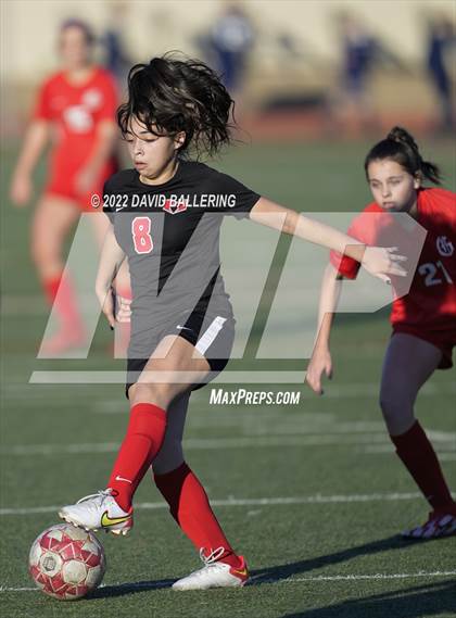 Thumbnail 3 in Henderson vs Grapevine (GCISD Tournament) photogallery.