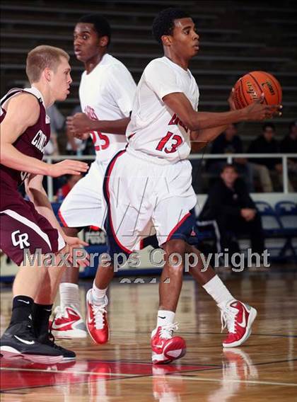 Thumbnail 3 in Atascocita vs Katy Cinco Ranch (McDonald's Texas Invitational) photogallery.