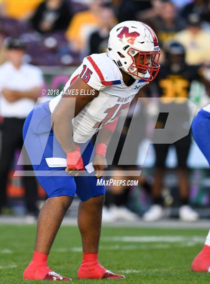 Thumbnail 2 in Midway vs. Klein Oak (UIL 6A Regional Playoff) photogallery.