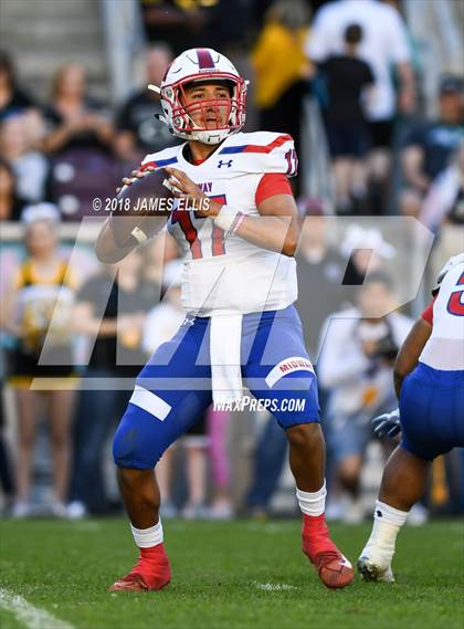 Thumbnail 2 in Midway vs. Klein Oak (UIL 6A Regional Playoff) photogallery.