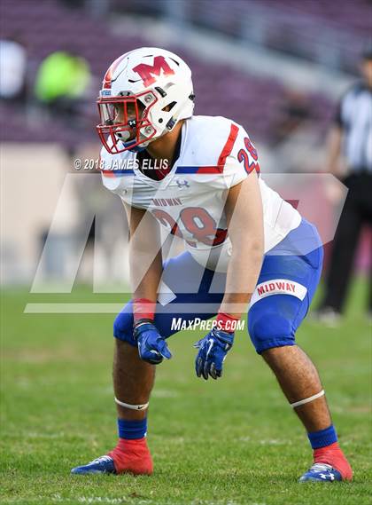 Thumbnail 3 in Midway vs. Klein Oak (UIL 6A Regional Playoff) photogallery.