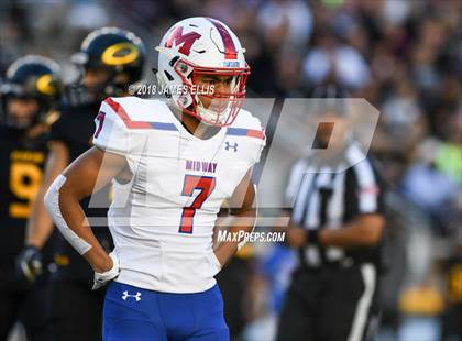 Thumbnail 2 in Midway vs. Klein Oak (UIL 6A Regional Playoff) photogallery.