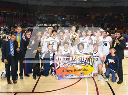 Thumbnail 2 in Mountain Pointe vs. Desert Vista (AIA 6A Final) photogallery.