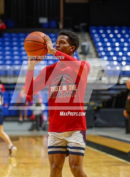 Thumbnail 2 in Cypress Springs vs. Tomball Memorial (UIL Basketball 6A D2 Region II Bi-District) photogallery.