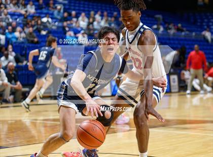 Thumbnail 3 in Cypress Springs vs. Tomball Memorial (UIL Basketball 6A D2 Region II Bi-District) photogallery.