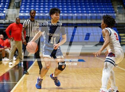 Thumbnail 2 in Cypress Springs vs. Tomball Memorial (UIL Basketball 6A D2 Region II Bi-District) photogallery.