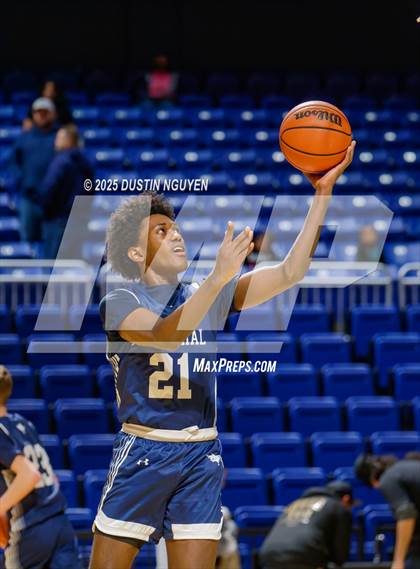 Thumbnail 1 in Cypress Springs vs. Tomball Memorial (UIL Basketball 6A D2 Region II Bi-District) photogallery.