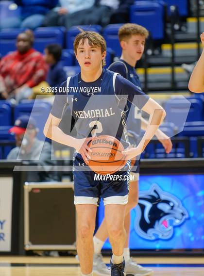 Thumbnail 1 in Cypress Springs vs. Tomball Memorial (UIL Basketball 6A D2 Region II Bi-District) photogallery.