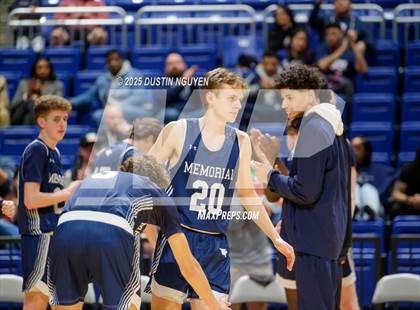 Thumbnail 1 in Cypress Springs vs. Tomball Memorial (UIL Basketball 6A D2 Region II Bi-District) photogallery.