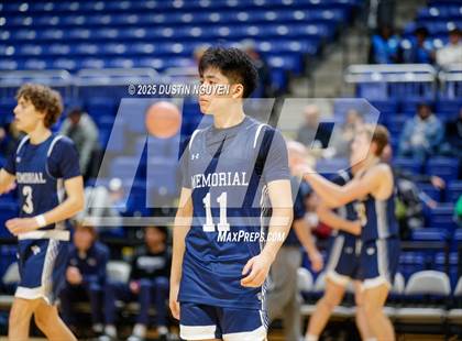 Thumbnail 3 in Cypress Springs vs. Tomball Memorial (UIL Basketball 6A D2 Region II Bi-District) photogallery.