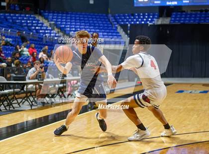 Thumbnail 1 in Cypress Springs vs. Tomball Memorial (UIL Basketball 6A D2 Region II Bi-District) photogallery.