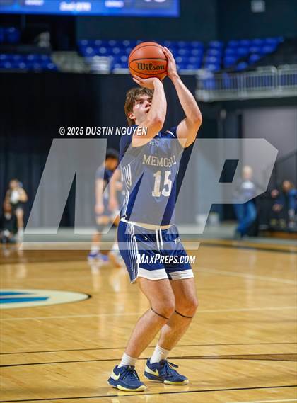 Thumbnail 1 in Cypress Springs vs. Tomball Memorial (UIL Basketball 6A D2 Region II Bi-District) photogallery.
