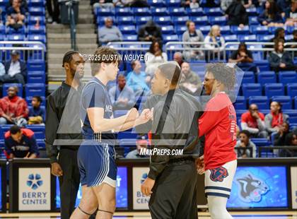 Thumbnail 2 in Cypress Springs vs. Tomball Memorial (UIL Basketball 6A D2 Region II Bi-District) photogallery.