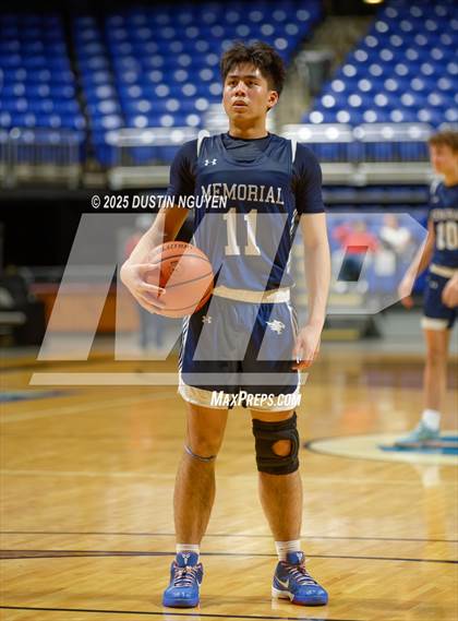 Thumbnail 2 in Cypress Springs vs. Tomball Memorial (UIL Basketball 6A D2 Region II Bi-District) photogallery.