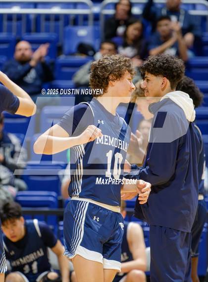 Thumbnail 2 in Cypress Springs vs. Tomball Memorial (UIL Basketball 6A D2 Region II Bi-District) photogallery.