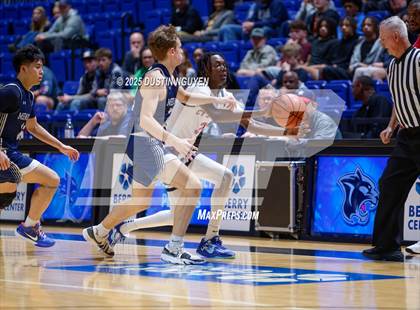 Thumbnail 2 in Cypress Springs vs. Tomball Memorial (UIL Basketball 6A D2 Region II Bi-District) photogallery.