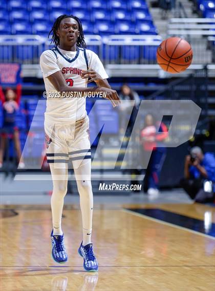 Thumbnail 3 in Cypress Springs vs. Tomball Memorial (UIL Basketball 6A D2 Region II Bi-District) photogallery.