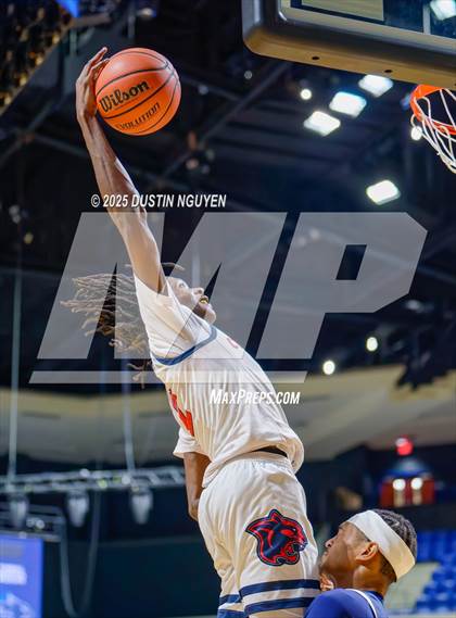 Thumbnail 1 in Cypress Springs vs. Tomball Memorial (UIL Basketball 6A D2 Region II Bi-District) photogallery.