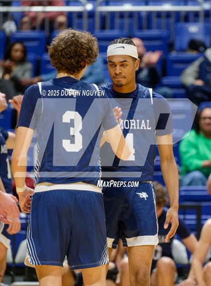 Thumbnail 1 in Cypress Springs vs. Tomball Memorial (UIL Basketball 6A D2 Region II Bi-District) photogallery.