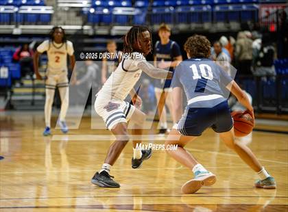 Thumbnail 2 in Cypress Springs vs. Tomball Memorial (UIL Basketball 6A D2 Region II Bi-District) photogallery.