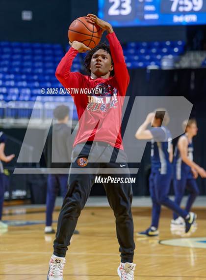 Thumbnail 3 in Cypress Springs vs. Tomball Memorial (UIL Basketball 6A D2 Region II Bi-District) photogallery.
