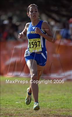 Thumbnail 1 in CIF State Cross Country Championships (D2 Girls) photogallery.