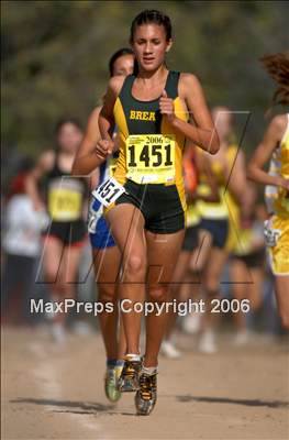 Thumbnail 2 in CIF State Cross Country Championships (D2 Girls) photogallery.