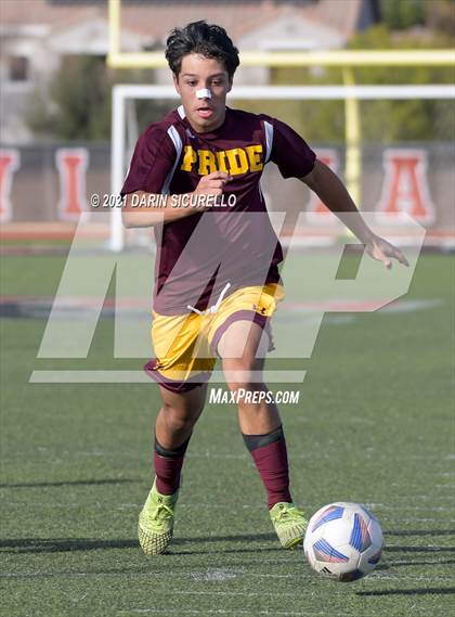 Thumbnail 3 in Mountain Pointe vs Skyline (Coyote Classic Soccer Tournament) photogallery.