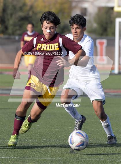 Thumbnail 2 in Mountain Pointe vs Skyline (Coyote Classic Soccer Tournament) photogallery.