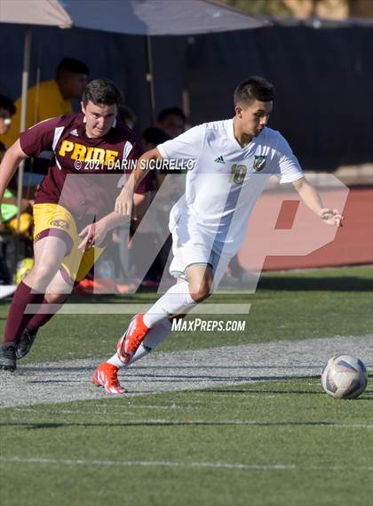 Thumbnail 1 in Mountain Pointe vs Skyline (Coyote Classic Soccer Tournament) photogallery.