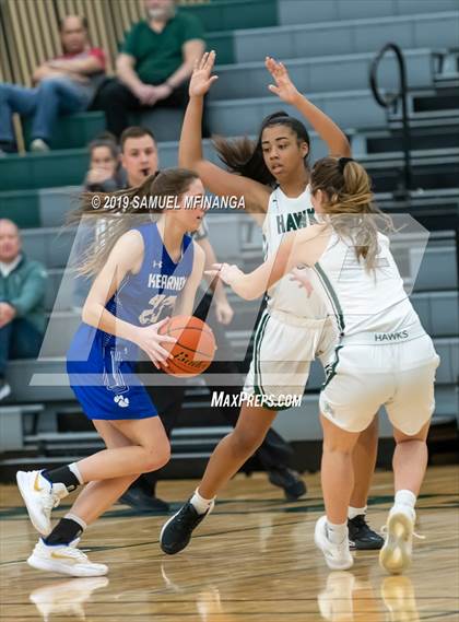 Thumbnail 2 in Lincoln Southwest vs. Kearney (HAC Girls Basketball Tournament) photogallery.