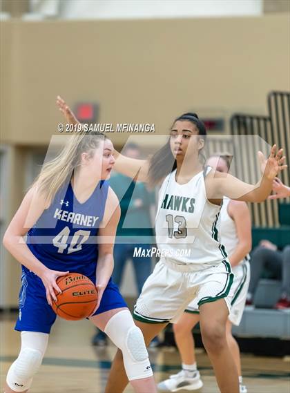 Thumbnail 2 in Lincoln Southwest vs. Kearney (HAC Girls Basketball Tournament) photogallery.