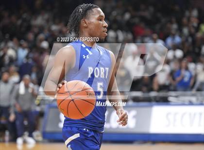 Thumbnail 3 in Baldwin vs Port Washington (NYSPHSAA Class 2A Section 8 Final) photogallery.