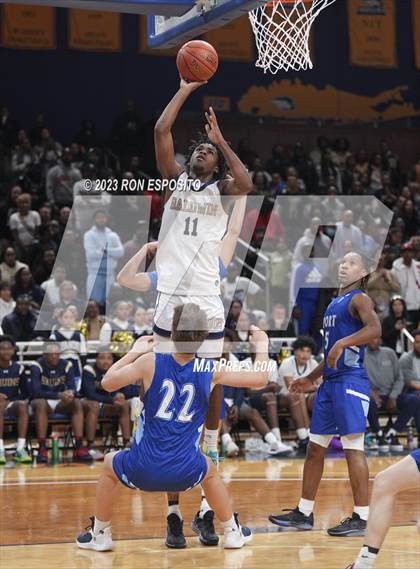 Thumbnail 2 in Baldwin vs Port Washington (NYSPHSAA Class 2A Section 8 Final) photogallery.