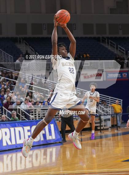 Thumbnail 2 in Baldwin vs Port Washington (NYSPHSAA Class 2A Section 8 Final) photogallery.