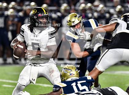 Thumbnail 3 in St. Frances Academy @ St. John Bosco (MaxPreps Game of the Week) photogallery.