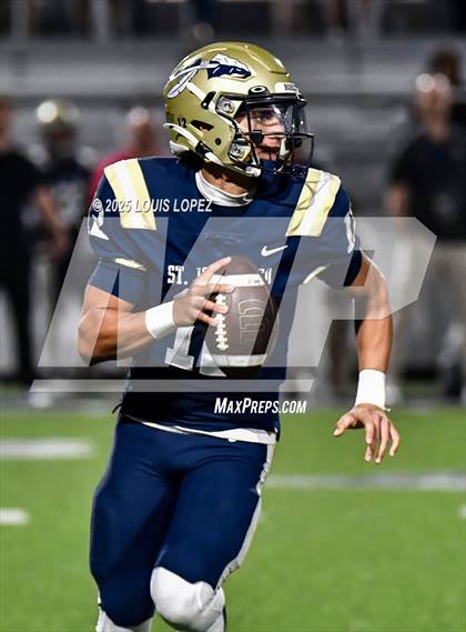 Thumbnail 2 in St. Frances Academy @ St. John Bosco (MaxPreps Game of the Week) photogallery.