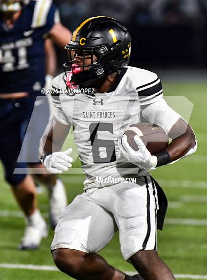 Thumbnail 3 in St. Frances Academy @ St. John Bosco (MaxPreps Game of the Week) photogallery.