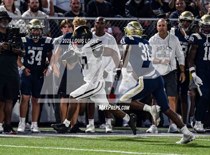 Thumbnail 1 in St. Frances Academy @ St. John Bosco (MaxPreps Game of the Week) photogallery.