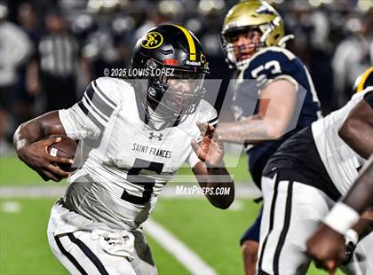 Thumbnail 3 in St. Frances Academy @ St. John Bosco (MaxPreps Game of the Week) photogallery.